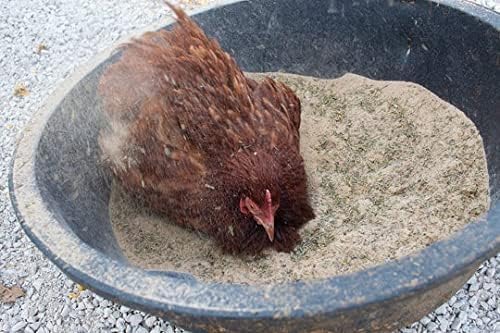 Pampered Chicken Mama Floral Dust Bath with Premium Herbs & Flowers: All Natural Poultry Supplies for Hens Who Love Bathing in Chicken Coops - Pick Me Up Floral Dust Bath (20 pounds)