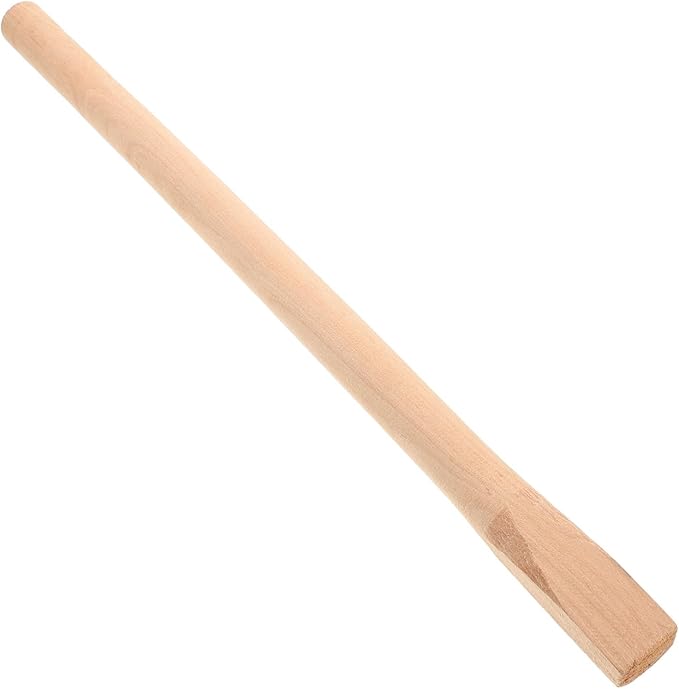 BESPORTBLE Straight Axe Handle for Gardening Tools Wooden Replacement Hoe Handle for Farm and Garden Hand Tools Sturdy Hardwood Comfortable Grip