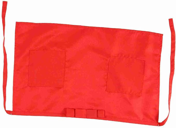 ZJchao Apron, Half Length Kitchen Aprons Aprons With Pockets for Kitchen or Serving