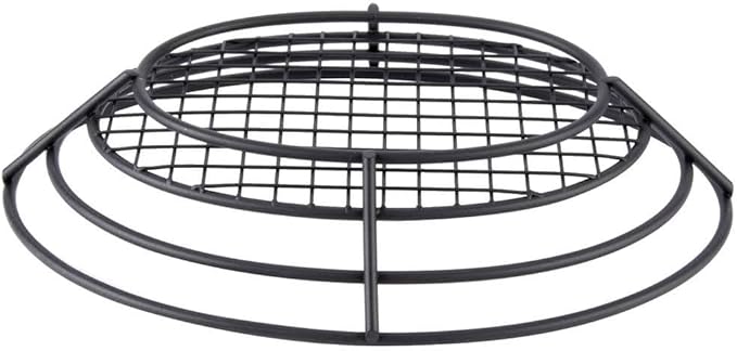 G.E.T. 4-38814 Black Oval Metal Wire Basket Iron Powder Coated Wire Baskets Collection