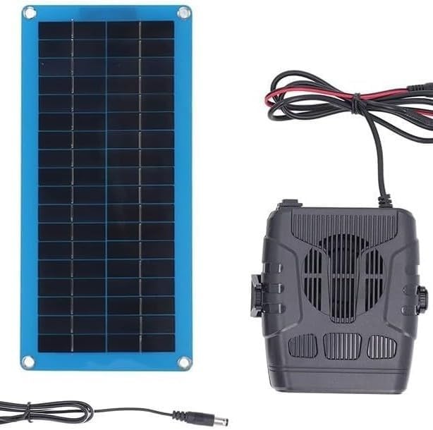 Solar Heater for Chicken Coop, Portable Car Solar Powered Heater, Heaters for Chicken Coop Home Car Greenhouse, Solar Panel Heaters with Overheating Protection for Chicken Kitten Puppy Pets