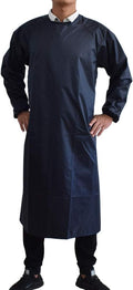 Waterproof Apron Long Sleeves,Waterproof Smock for Cleaning works,Butcher M08DB