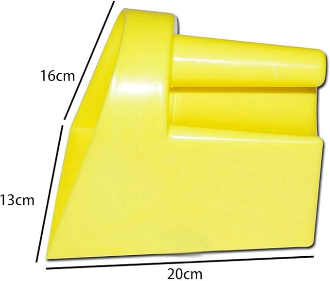 Heavy Duty Grain Scooper, Animal Feed Scooper, Reusable Stackable Feed Scoop for, Horse, Homesteaders