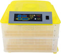 ROVSUN Egg Incubator with Automatic Turner Intelligent Temperature & Humidity Control for for Hatching Eggs Chicken Ducks Goose Birds Hatching Poultry Hatcher W/Three Output Channels (112 Eggs)