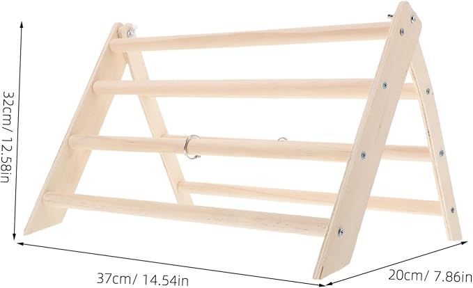 Chicken Roosting Bar for Chicks Wooden Perch Stand for Poultry Habitat Easy to Clean Compact Design for Chickens and Coop Enrichment