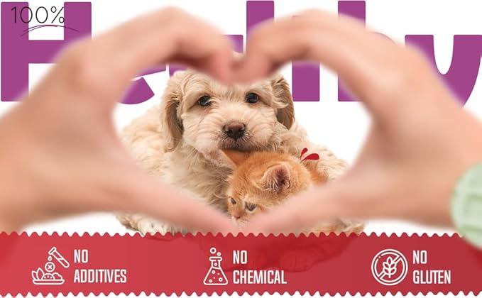 Waffle Freeze Dried Chicken Cat Treats | Healthy Kitten Treats Inspected in USA | Human Grade Dog & Cat Food Toppers | Without Additives, 4 Flavors, 2.1 oz