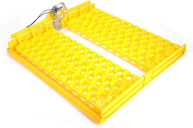 Yosoo 132 pcs Egg Incubator Tray and Automatic Egg Turning Tray for 110V Automatic Egg Incubators Incubation Accessory