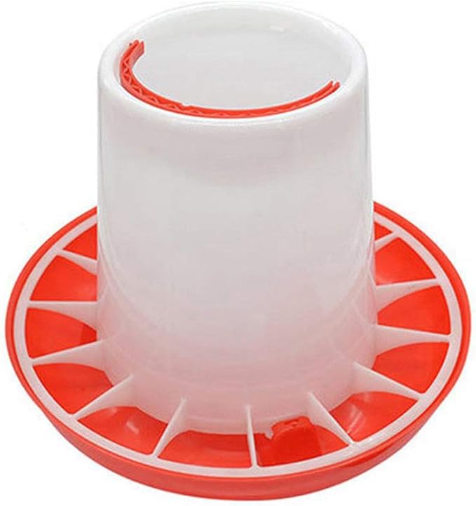 Chicken Feeder, Automatic Feeder Fowl, Chicken Poultry Farming Breeding Water Food Feed Dispenser, Chick Feeder Waterer, for Baby Chicken Duck Brooder