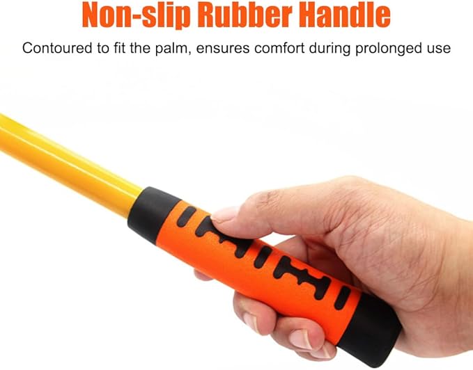 MiOYOOW Weed Puller Tool, Manual Hand Gardening Weeding Tool, Portable Multifunctional Weed Remover Tool for Gardening Backyard Farm