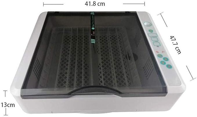 Egg Incubator Automatic Turning, 36 Digital Poultry Hatcher with Temperature Control for Chicken Quails Duck Goose Birds Pigeons Brooder