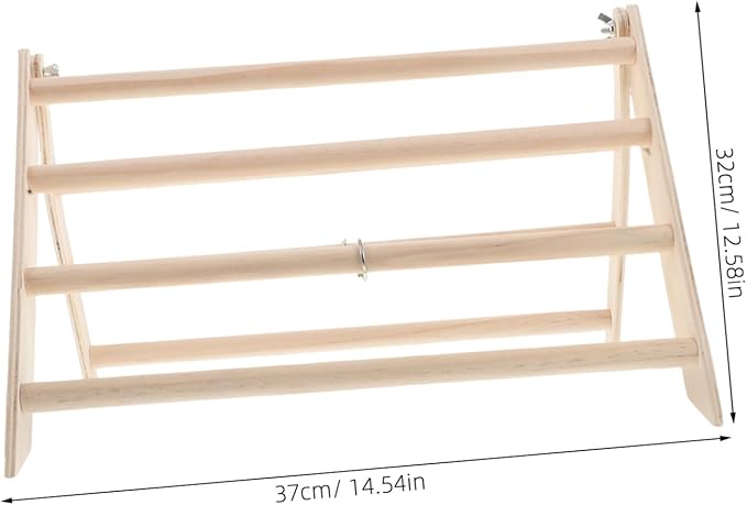 VICASKY Chicken Roosting Bar for Chicks Perch Stand for Coop Enrichment Training and Sturdy Chick Accessory for Comfortable Roosting