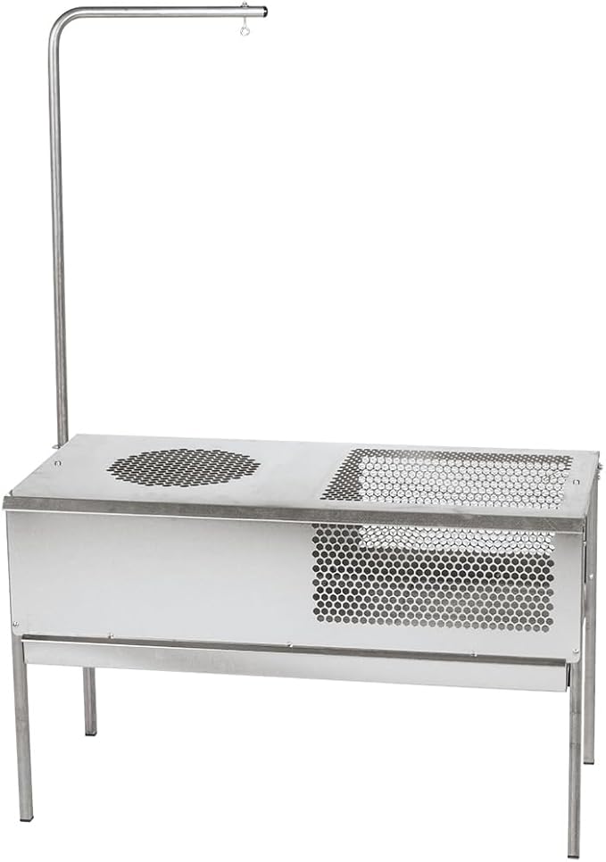 Premier 1 QuikClean Chick Brooder for Poultry with Easy Access Hinged Lid & Removable Collection Tray (Add-Your-Own Heat Source)