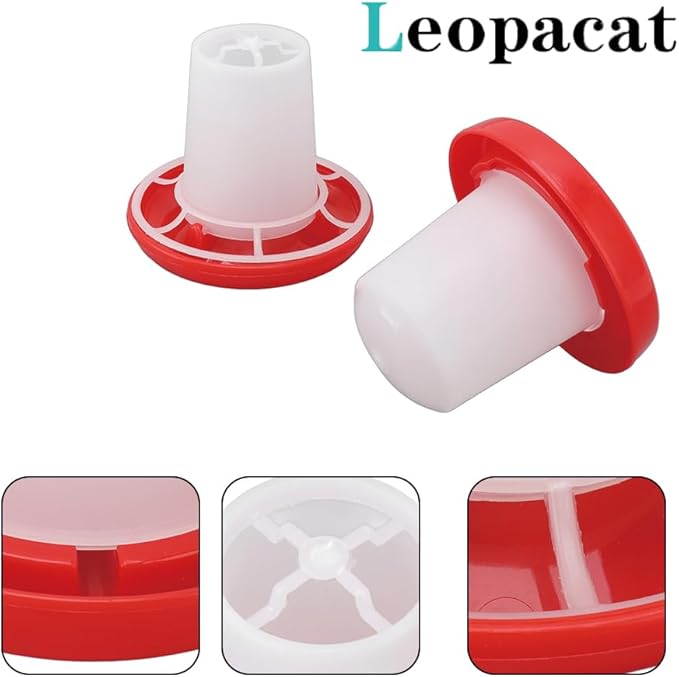 Chick Feeder and Waterer Kit, Chick Waterer and Feeder, Sustainable Chick Feeder Waterer for Poultry Duck Quail Baby Automatic Feeders Waste Bird Water Dispenser Coop Accessories Supplies