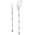 CHILDWEET Chicken Catching Net and Stainless Steel Telescopic Pole Set for Outdoor Poultry Handling with Sturdy Mesh Net and Hook, Suitable for Catching Chickens Ducks and Small Farm Animals