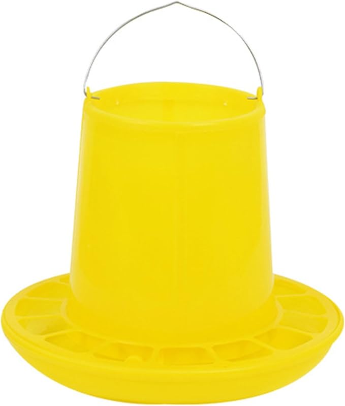 Chick Feeder Waterer Kits for Chick QuailsHen Hanging Poultry Food Water Container for Outdoor Farm Coops Outdoor Chicken Feeder Chicken Feeding Accessories Hanging Chicken Feeder Poultry Feeding