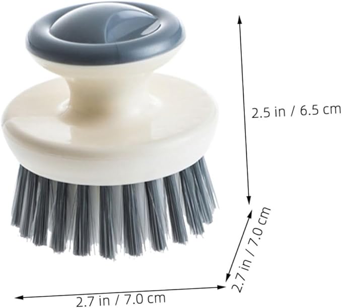 2pcs Dish Brush Handle for Kitchen Scrubbing Non-oil Cleaning Brush for Pots Pans Sinks and Dishes Versatile Kitchen Scrubber for Efficient Cleaning