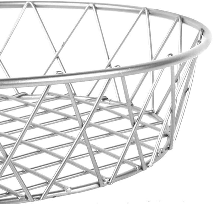 G.E.T. IR-905 Gray 12 Deep Iron Powder Coated Wire Baskets Collection