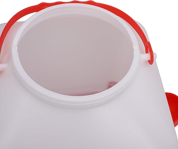AYNEFY Chick Waterer, 10L Large Capacity Chicken Feeder Poultry Water Fountain Bucket Automatic Brooder Starter Kit Coop Accessories for Baby Chicks Ducks and Quail