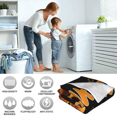Fried Chicken Blanket Flannel Blankets Gifts for Girls 50"x40" - Image 7