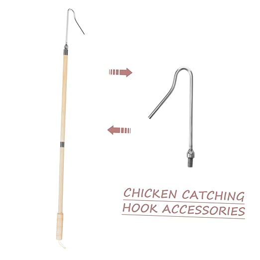 Chicken Catcher Leg Hook Farm Equipment Poultry Management Tool Animal Net for Chicken Supplies