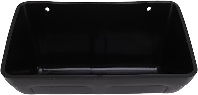 3 Pack Hanging Chicken Feeder Trough, Large Capacity Space Saving Plastic Chicken Feeder Trough, Minimized Feed Waste for Farm Coop and Outdoor Use (Black)