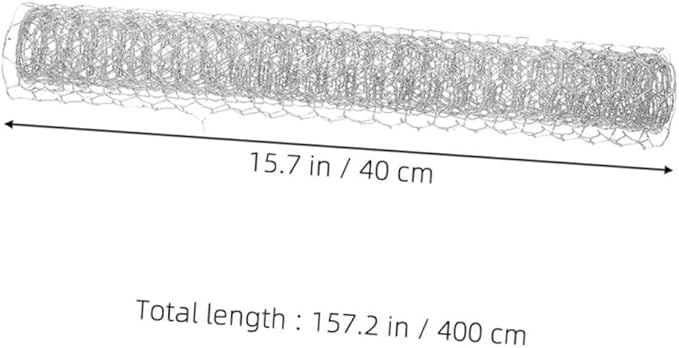 1Roll Heavy Duty Chicken Fence Netting Galvanized Wire Fencing for Poultry Rabbit Cages and Garden Protection Durable Ventilated Barrier for Optimal Animal Living