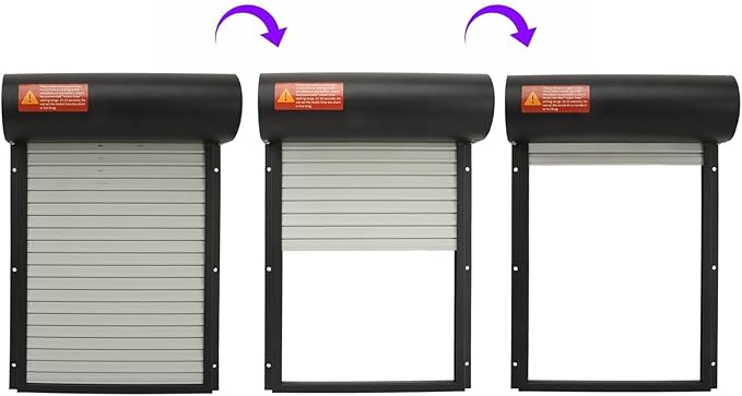 Automatic Chicken Coop Door Solar Powered Automatic Chicken Coop Door Opener with Timer for Duck Goose Farm Safety Equipment Black Professional Accessories for Use (Black)