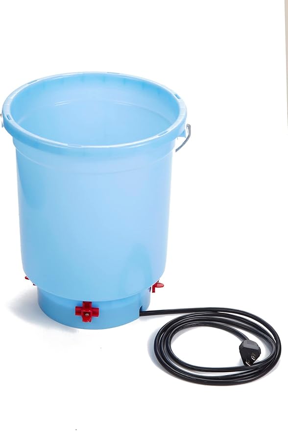 API® Heated Deluxe Hen Hydrator - 3 Gallon - Heated Poultry Waterer for All Seasons