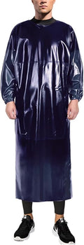 SUJAN Apron with Sleeves Splash Suit Waterproof Smock Chemical Resistant Safety Aprons Coverall