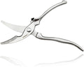 TONMA Poultry Shears Heavy Duty [Made in Japan] 10" Japanese Kitchen Scissors Restaurant Grade Stainless Steel Kitchen Shears All Purpose for Spatchcock Turkey, Butterflied Chicken, Crab, Seafood