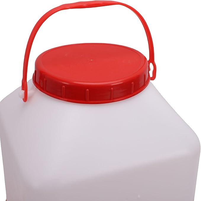 Zerodis Automatic Poultry Water Fountain Bucket Chick Waterer 10L Large Capacity Chicken Feeder Poultry Water Fountain Bucket Automatic Brooder Starter Kit Coop Accessories for Baby