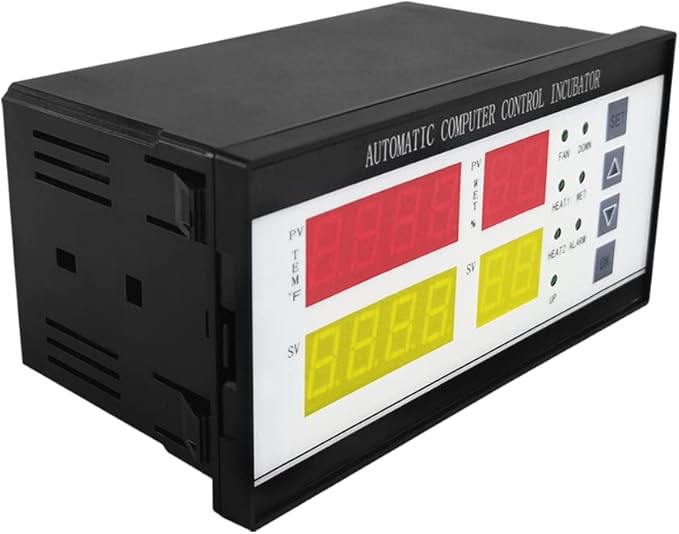 Fahrenheit Temperature Controller Thermostat AC 100V ~ 240V Full Automatic Control System Egg Incubator Machine with Temperature Humidity Sensor Probe