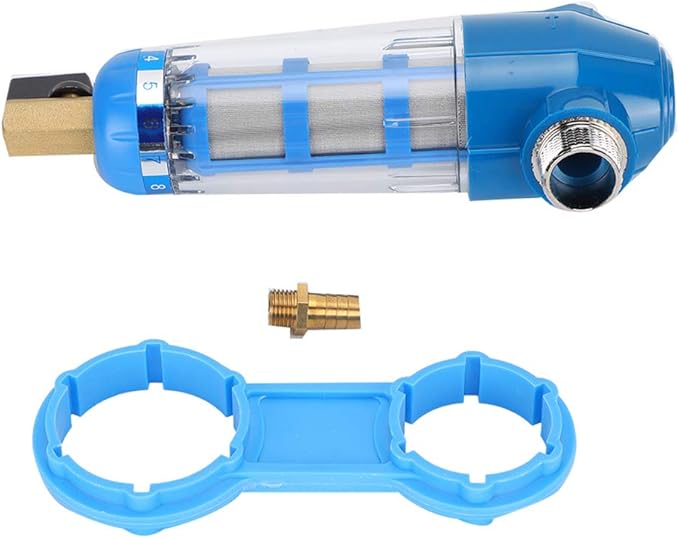 Farm Poultry Livestock Water Filter High Density Chicken Automatic Drinker Filter Strainer for Poultry Drinking Water System Plastic Stainless Steel Pre Filtration Accessory