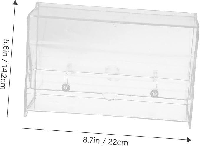 VANZACK Automatic Food Trough Acrylic Chicken Feeder Bird Feed Bowl Parrot Accessories Easy Install