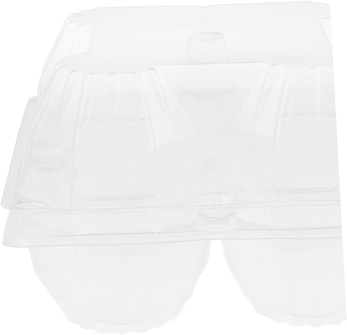 Garneck Egg Cartons Bulk Plastic Egg Holder for Fridge 6 Pack Packaging Box View