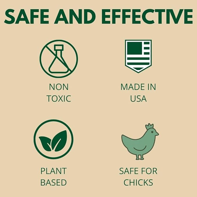 Chicken Coop Cleaner – Enzymatic Odor Remover & Waste Dissolver for Poultry Care | Non-Toxic, Biodegradable Chicken Coop Refresher I Naturally Breaks Down Organic Messes & Eliminates Smells