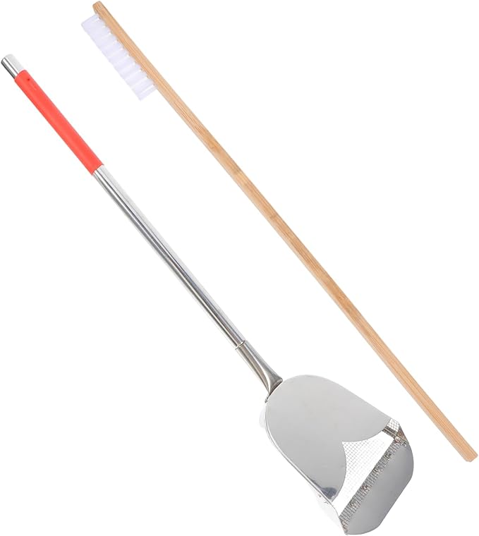 2pcs Bird Cage Cleaning Brush Set Droppings Shovel Efficient Cleaning Tools for Bird and Small Animal Cages Versatile Supplies for Healthier Habitats