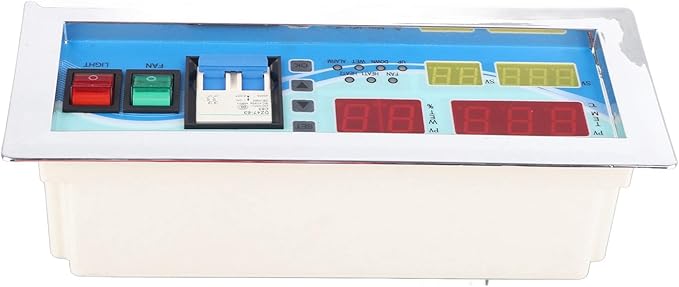 110V Egg Incubator Controller, XM-18D Digital Automatic Temperature Humidity Control Thermostat with Sensor Probe for Homebrew Incubator Greenhouse