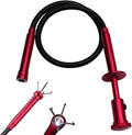 Stereotype four-claw magnetic gripping tool with LED light stainless steel spring can be fixed in different shapes without bounce 2 in 1 magnetic pickup (Directional four-jaw picker-03)