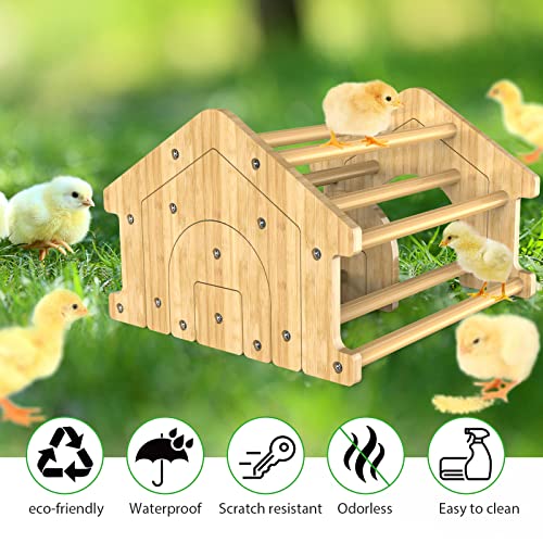 Bamboo Chicken Perch Set, 4 Pack - 4 in 1 Chicken perches, 46 Pack - Image 5