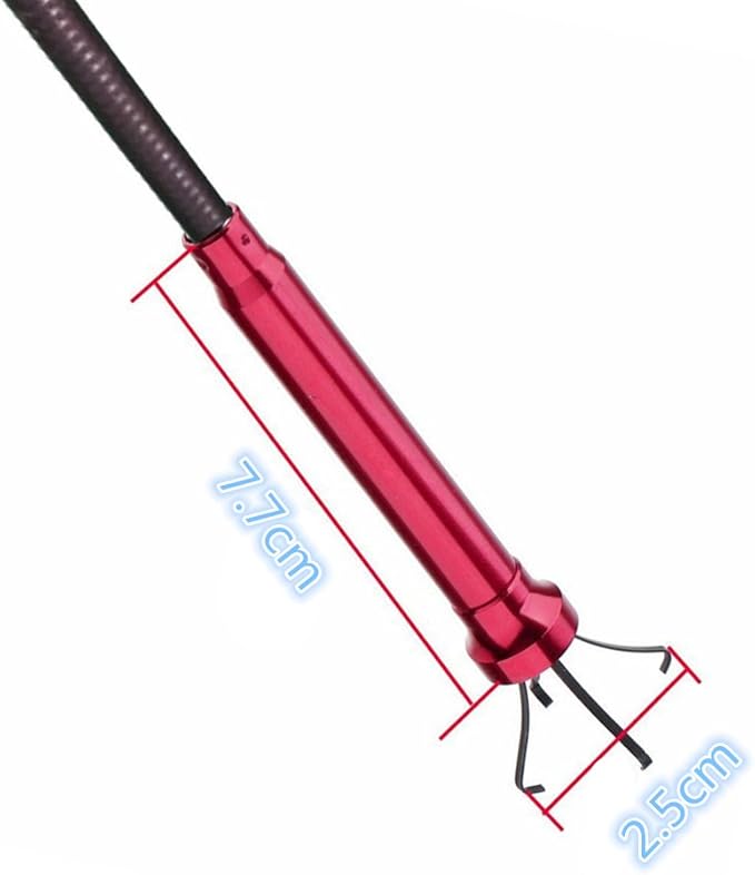 Stereotype four-claw magnetic gripping tool with LED light stainless steel spring can be fixed in different shapes without bounce 2 in 1 magnetic pickup (Directional four-jaw picker-03)