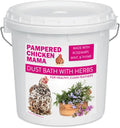 Pampered Chicken Mama Herbal Dust Bath for Chickens for Clean Feathers | Natural Poultry Supplies for Chicken Coops (20 pounds)