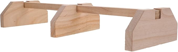 Wooden Hen Roosting Bar Roosting Bars for Chicken Coop Parrot Perch Safe Sturdy Chick Stand
