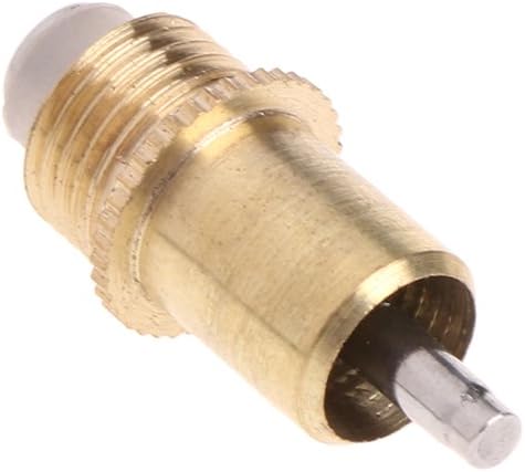 5 Pieces Chicken Waterer Nipples Automatic Poultry Watering Drinker Nipples Brass Nipples for Chicken Ducks Turkey