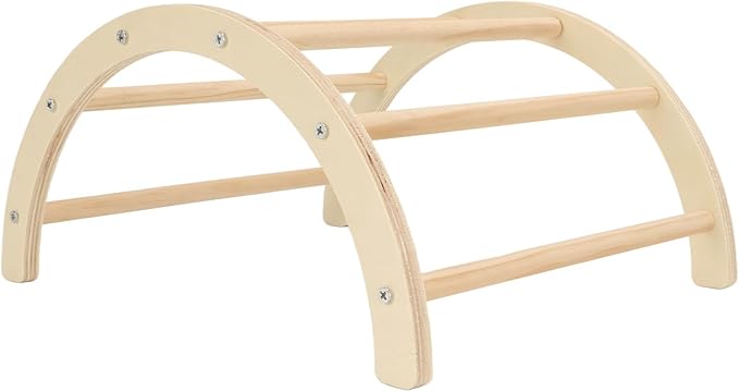 Chicken Perch, Wooden Chicken Roosting Bar Arch Shape Bird Perch Stand with Different Sizes for Chickens Hamsters and Small Animals