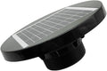 Portable Solar Vent Fan, Solar Powered Roof Fan Ventilator Loft Vent For Shed, for Small Sheds, Chicken Coops, Greenhouses, Boat RV, Weatherproof Metal Shell