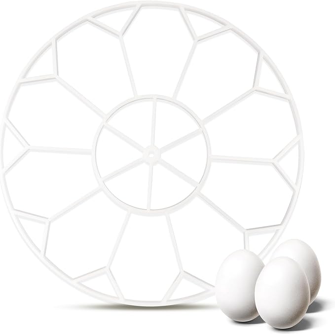 JGT360 Large Goose Egg Turner Tray for Nurture Right 360 Incubator, for 10 Egg Capacity Heavy Breed Jumbo Goose Egg Turner