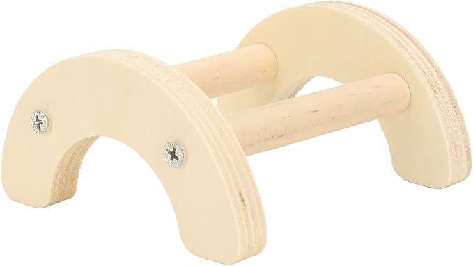 Chicken Perch, Wooden Chicken Roosting Bar Arch Shape Bird Perch Stand with Different Sizes for Chickens Hamsters and Small Animals
