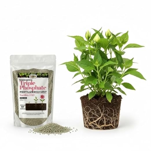 Old Cobblers Farm™ Wicked Growth Triple Phosphate Fertilizer - for Strong Roots and Vibrant Growth (5 lbs | 10 lbs | 15 lbs | 20 lbs) (10lbs)