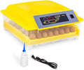 Egg Incubator Automatic Turning Digital Poultry with Temperature Control Breeder for Hatching Chicken Duck Goose Quail Birds Turkey, 48 Eggs
